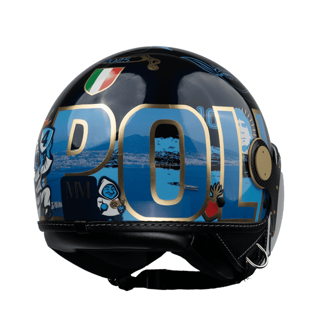Casco Napoli Scudetto 2025 in Edizione Limitata di MM Independent