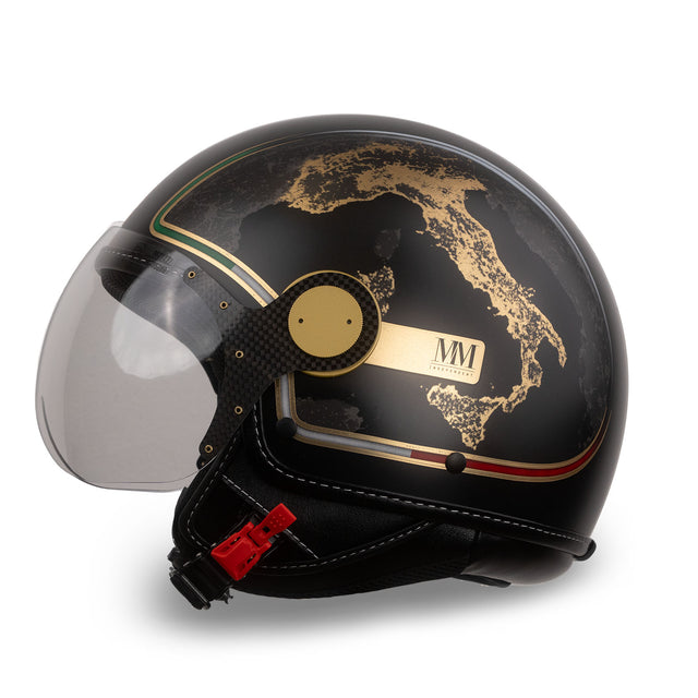 Casco Italia Nero Abissale