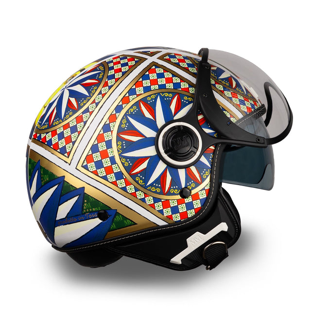 Casco JET Carretto Siciliano A-Ventura MM Independent Edizione Limitata