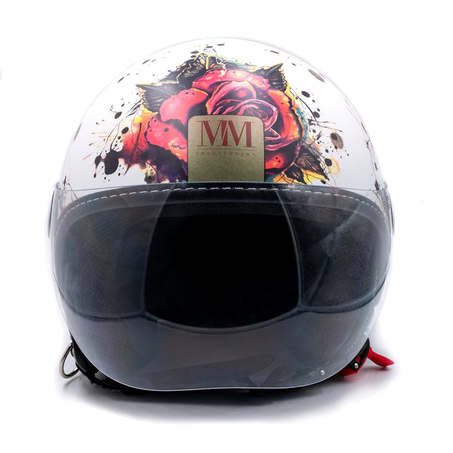 Casco Tattoo Rose MM Independent