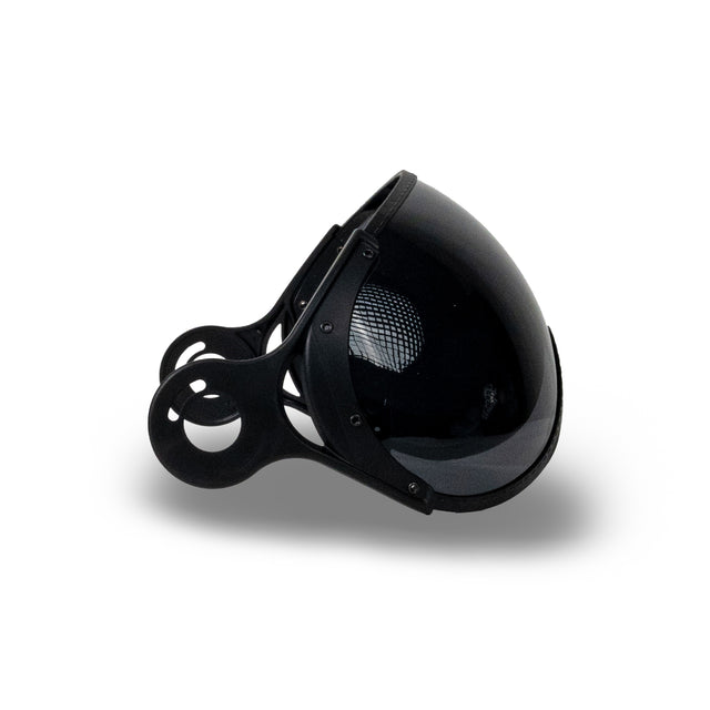 Schwarzes Visier für Helm Jet MM Independent