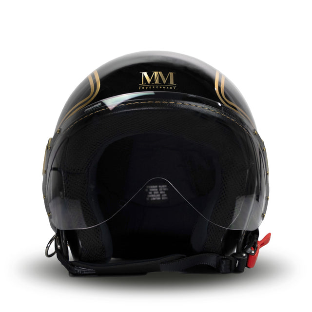 Casco Elegant in Black Gold MM Independent