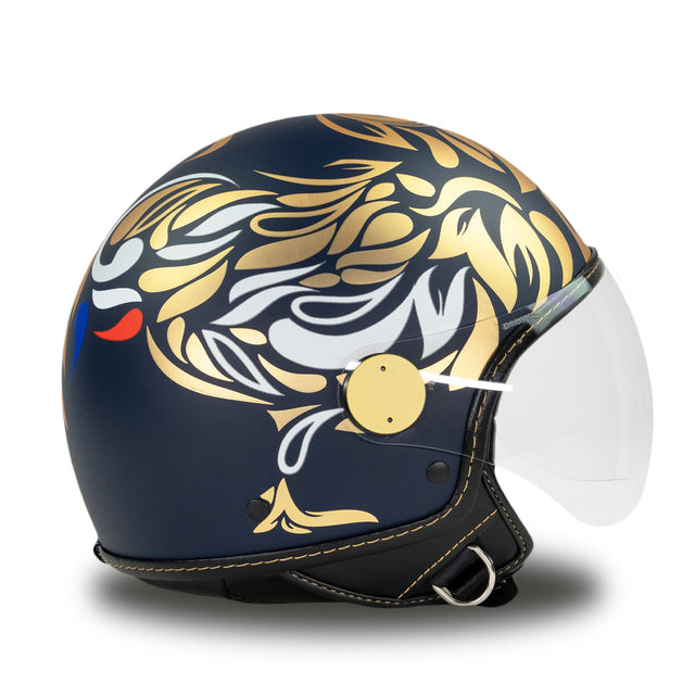 Casco Francia Coq Blu MM Independent In Edizione Limitata