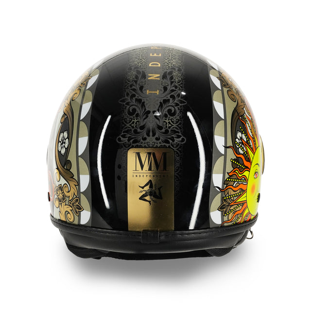 Casco Sicilia Magnolia Nero Lucido Limited Edition