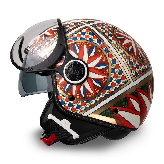 Casco JET Carretto Siciliano MM Independent Edizione Limitata