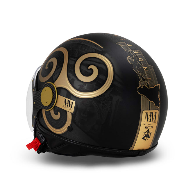 Casque en Sicile Trinacrie 2.0 Black Limited Edition MM Independent